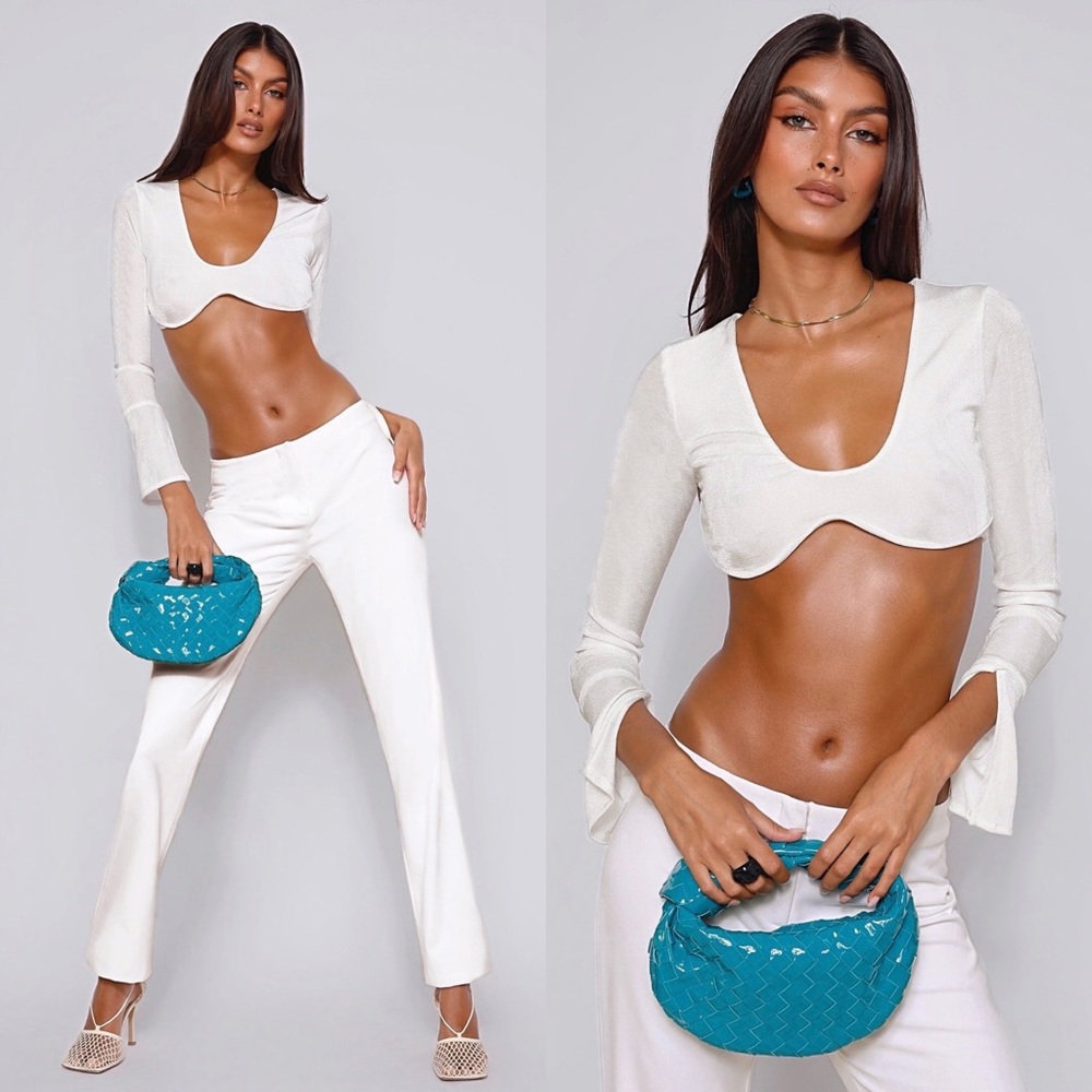 NWT Tiger Mist ‘Riley’ White Underwire Top